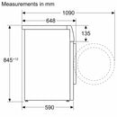 Bosch Series 8 Washing Machine Front Loader 10kg 1400rpm WGB256A2GB