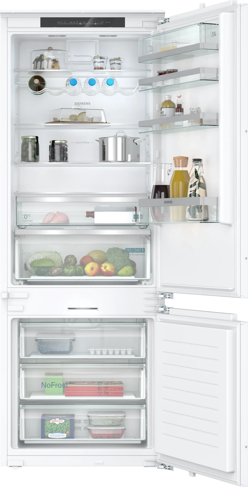 Grade B Siemens IQ500 KB96NADD0G 60/40 No Frost Integrated Fridge Freezer
