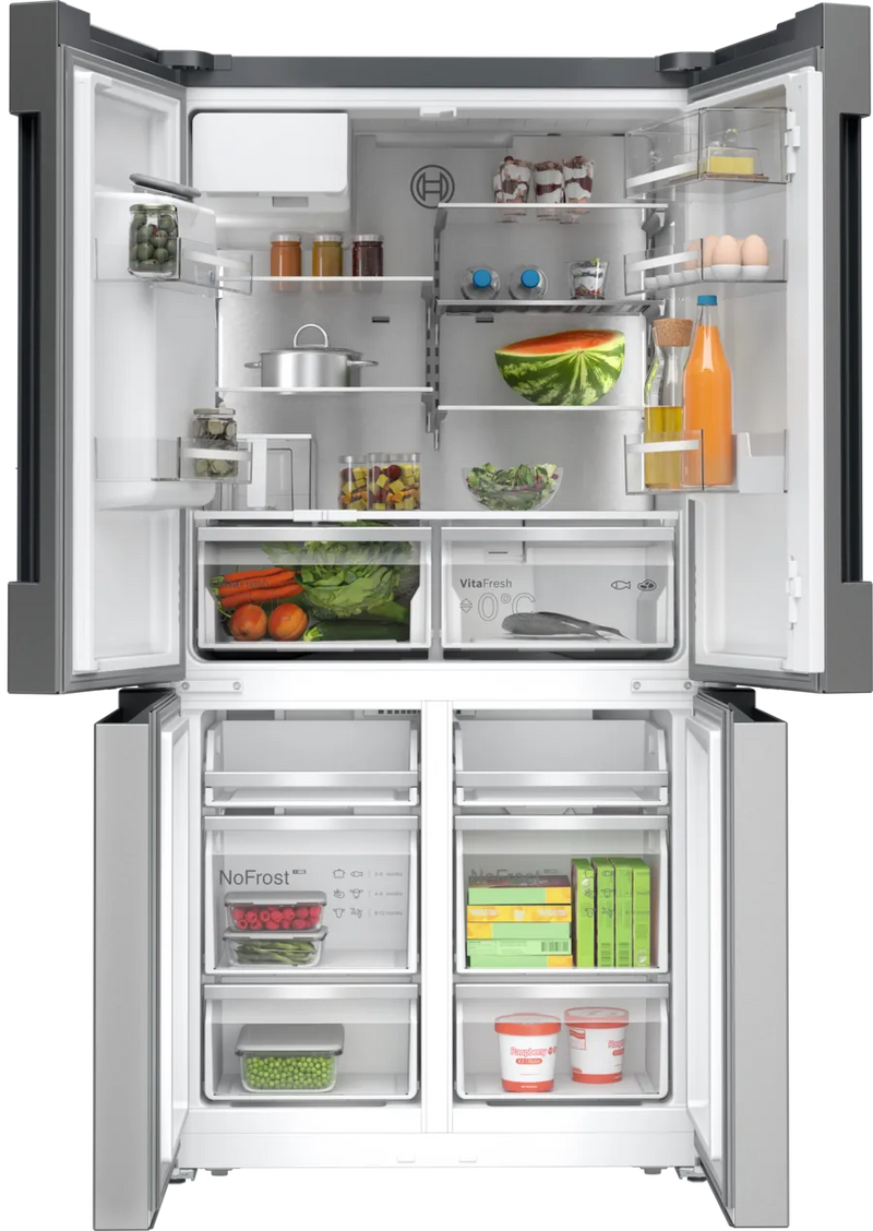 Bosch Series 6 French door bottom freezer, multi door 183x91cm KFI96APEAG
