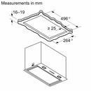 Bosch Series 6 Canopy Cooker Hood 52cm Black DLN56AC60B