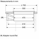 Bosch Series 6 Induction Hob 70cm PVQ731H26E