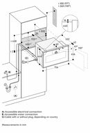 Gaggenau Expressive series combi-steam oven 76x45cm door hinge: left GS481120