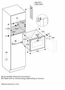Gaggenau Expressive series combi-steam oven 60x45cm door hinge: left GS451120