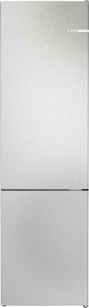 Bosch Series 4 Free-standing fridge-freezer with freezer at bottom 203 x 60 cm Stainless steel look KGN392LBFG