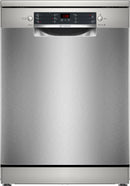 Bosch Series 2 Free-standing dishwasher 60 cm Brushed steel anti-fingerprint SMS26AI08G