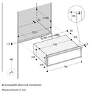 Gaggenau Expressive series warming drawer 76x21cm GW483120