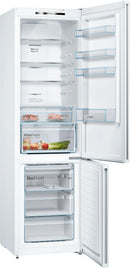 Bosch Series 4 Free-Standing Fridge-Freezer 203x60cm White KGN392WEBG