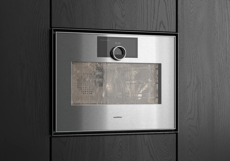 Gaggenau Expressive series combi-steam oven 60x45cm door hinge: right GS450120