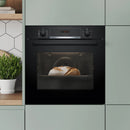 Bosch Series 4 Built-In Oven with Added Steam Function 60x60cm Black HQA534BB3B