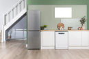 Bosch Series 2 Free-Standing Fridge-Freezer 186x60cm Stainless Steel KGN34NLEAG