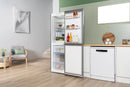 Bosch Series 2 Free-Standing Fridge-Freezer 186x60cm Stainless Steel KGN34NLEAG