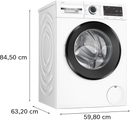 Bosch Series 6 Washing Machine Front Loader 10kg 1400rpm WGG254F1GB