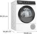 Bosch Series 6 Heat Pump Tumble Dryer 9kg WQH246D9GB