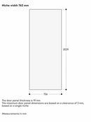Gaggenau Expressive Series Fridge 214x77cm RVC477190