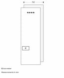 Gaggenau Expressive Series Freezer 214x77cm RVF477190