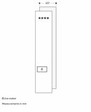 Gaggenau Expressive Series Freezer 214x46cm RVF417190