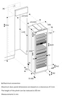 Gaggenau Expressive Series Wine Cooler 214x46cm RVW417170