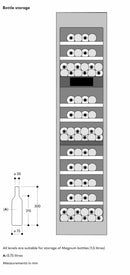 Gaggenau Expressive Series Wine Cooler 214x46cm RVW417170