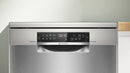 Bosch Series 6 Free-Standing Dishwasher 60cm Brushed Steel Anti-Fingerprint SMS6TCI02G