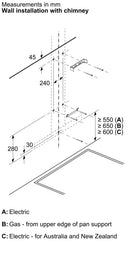 Bosch Series 4 Wall-Mounted Cooker Hood 90cm Stainless Steel DWB95CC30B