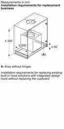 Siemens iQ700 Integrated Hood 80cm LJ88BET60B