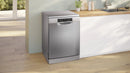 Bosch Series 6 Free-Standing Dishwasher 60cm Brushed Steel Anti-Fingerprint SMS6TCI02G