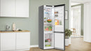 Bosch Series 4 Free-Standing Fridge-Freezer 203x60cm Cast Iron KGN39OCAFG
