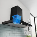 Bosch Series 6 Wall-Mounted Cooker Hood 90cm Matt Black DWB97DN60B