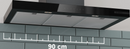 Bosch Series 6 Wall-Mounted Cooker Hood 90cm Matt Black DWB97DN60B