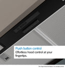 Bosch Series 4 Integrated Design Hood 80cm Matt Black DBB85CC60B