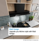 Bosch Series 4 Integrated Design Hood 80cm Matt Black DBB85CC60B