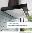 Bosch Series 6 Wall-Mounted Cooker Hood 60cm Matt Black DWB67DN60B