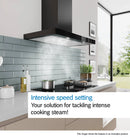 Bosch Series 6 Wall-Mounted Cooker Hood 60cm Matt Black DWB67DN60B