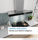 Bosch Series 4 Wall-Mounted Cooker Hood 90cm Stainless Steel DWB95CC30B