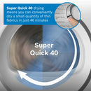 Bosch Series 6 Heat Pump Tumble Dryer 9kg WQG24500GB