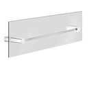 Gessi Rilievo 60cm Towel Rail for Glass Fixing 59566