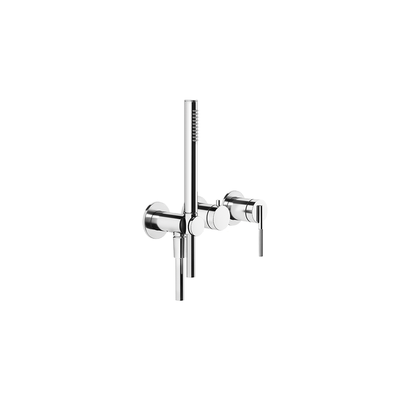 Gessi Ingranaggio 63545+54139 Shower Mixer+Recessed Part