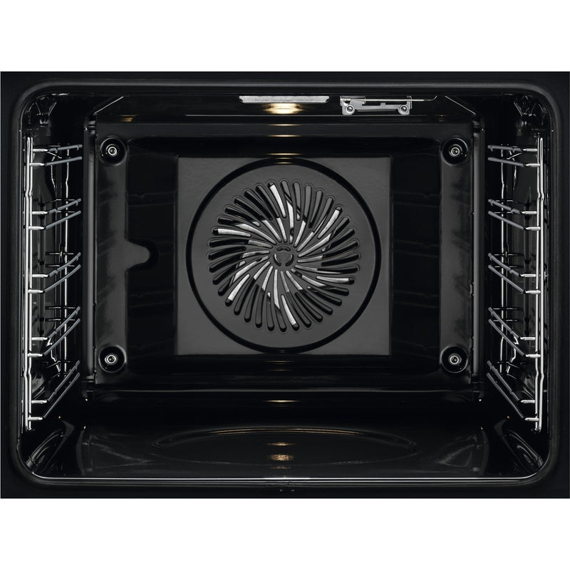 Grade A AEG 6000 BPS556020M Pyrolytic 60cm Single Built In Electric Oven with Food Sensor Stainless Steel