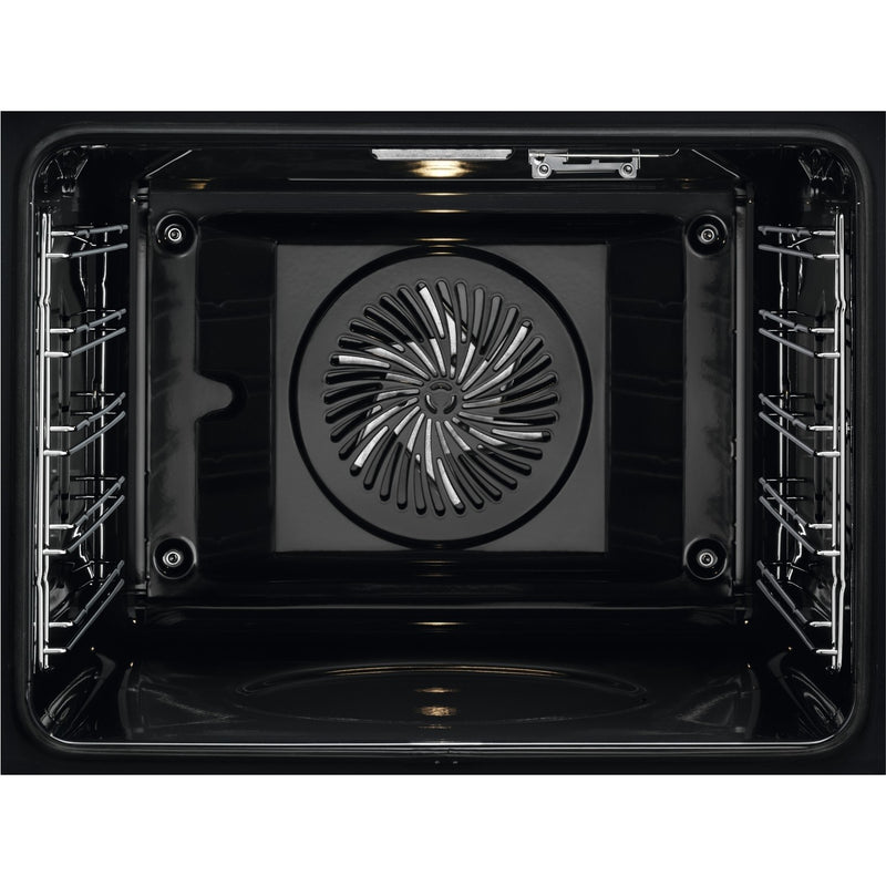 Grade A AEG 6000 BPS556020M Pyrolytic 60cm Single Built In Electric Oven with Food Sensor Stainless Steel