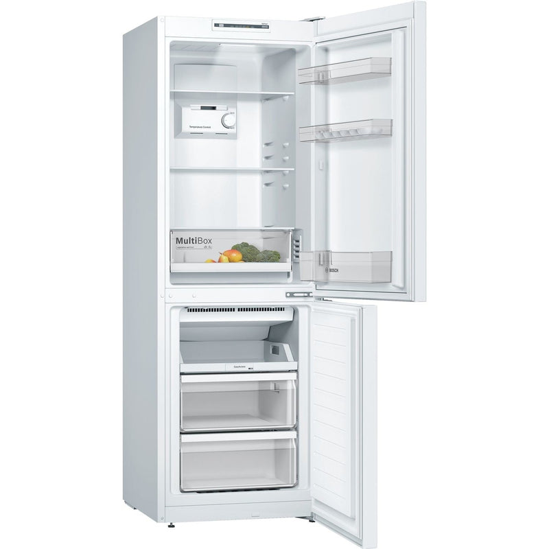 Grade B Bosch KGN33NWEAG Freestanding 306 Litre 60/40 Frost Free Fridge Freezer White