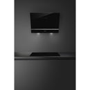 Grade B Smeg KV28N 80cm Angled Chimney Cooker Hood Black