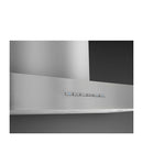 Grade A Smeg KBT700XE 70cm Slimline Chimney Cooker Hood Stainless Steel