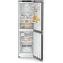 Grade B Liebherr CNsfd5724 Freestanding 359 Litre 50/50 Frost Free Fridge Freezer Silver