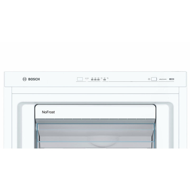 Grade A Bosch Serie 4 GSN29VWEVG Freestanding 200 Litre Frost Free Freezer