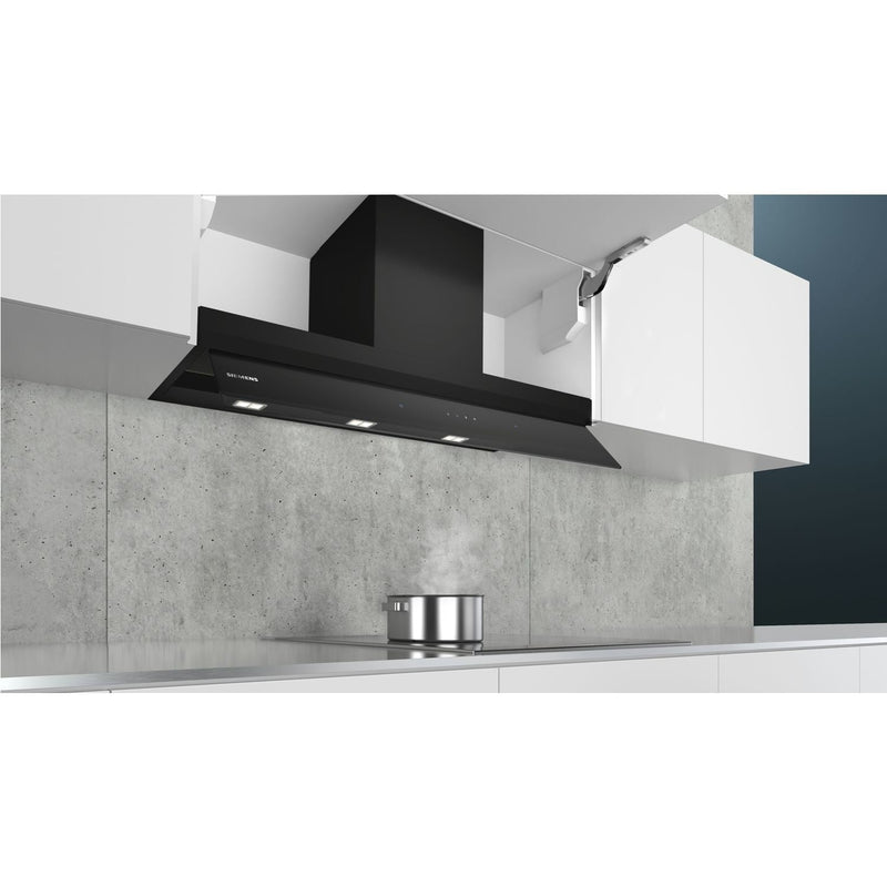 Grade C Siemens iQ500 LJ97BAM60B 90cm Canopy Cooker Hood Black