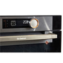 Grade B De Dietrich DOP7340X 60cm Single Built In Electric Oven with Pyrolytic Cleaning Platinum
