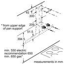 Grade A Neff N70 D95BMP5N0B 90cm Touch Control Cooker Hood With EfficientDrive Motor Stainless Steel