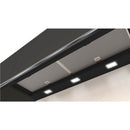 Grade B Neff N70 90cm Canopy Cooker Hood with Fold-out Glass Deflector - Black