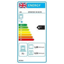 Grade B AEG 8000 BPE948730M 60cm Single Built In Electric Oven with Food Sensor & Command Wheel Stainless Steel