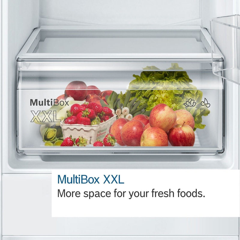 Grade A Bosch Series 2 KIN85NSE0G 249 Litre 50/50 Integrated Fridge Freezer